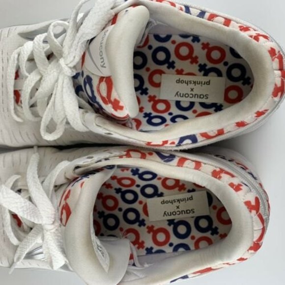 Saucony Kinvara 11 Prinkshop White Running  Shoes S10551-70 Women’s Size 9 - Picture 9 of 12